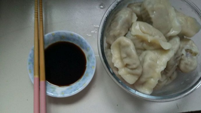 速成羊肉萝卜饺子