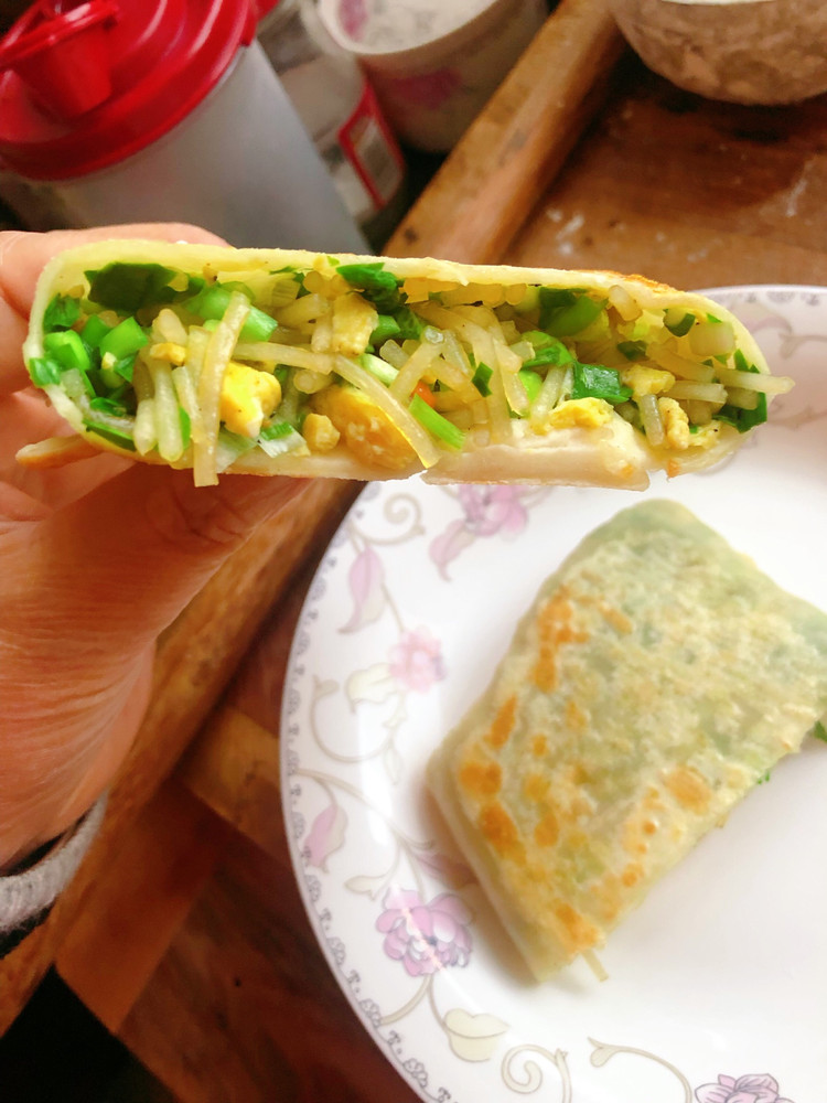 菜盒的做法