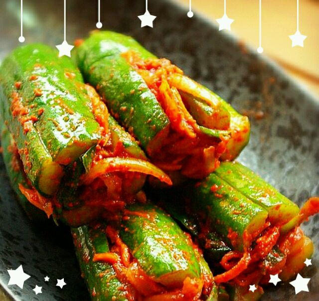 「韩式」黄瓜泡菜的做法