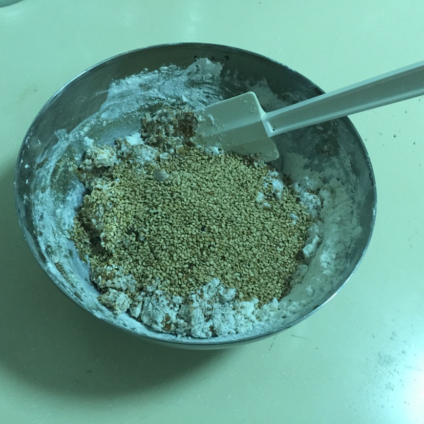 红糖芝麻酥的做法图解5