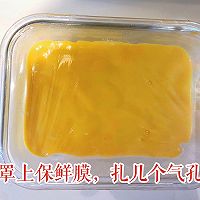 不用烤箱就能做的南瓜蒸糕—宝宝辅食的做法图解5