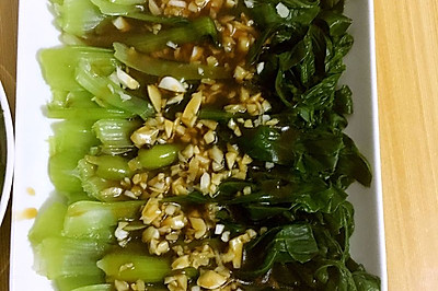 白灼油菜