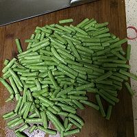 简易超详细豆角焖面的做法图解1