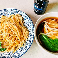 #夏至日，大口吃面#虾仁番茄拌汤双面的做法图解16