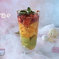 这杯夏日缤纷水果饮，让你忘掉酷暑的做法图解5