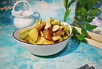 美味一锅出～双豆炖茄子#硬核菜谱制作人#的做法