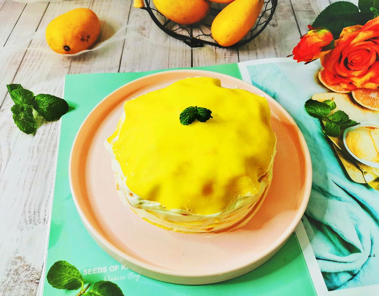 芒果千层蛋糕的做法