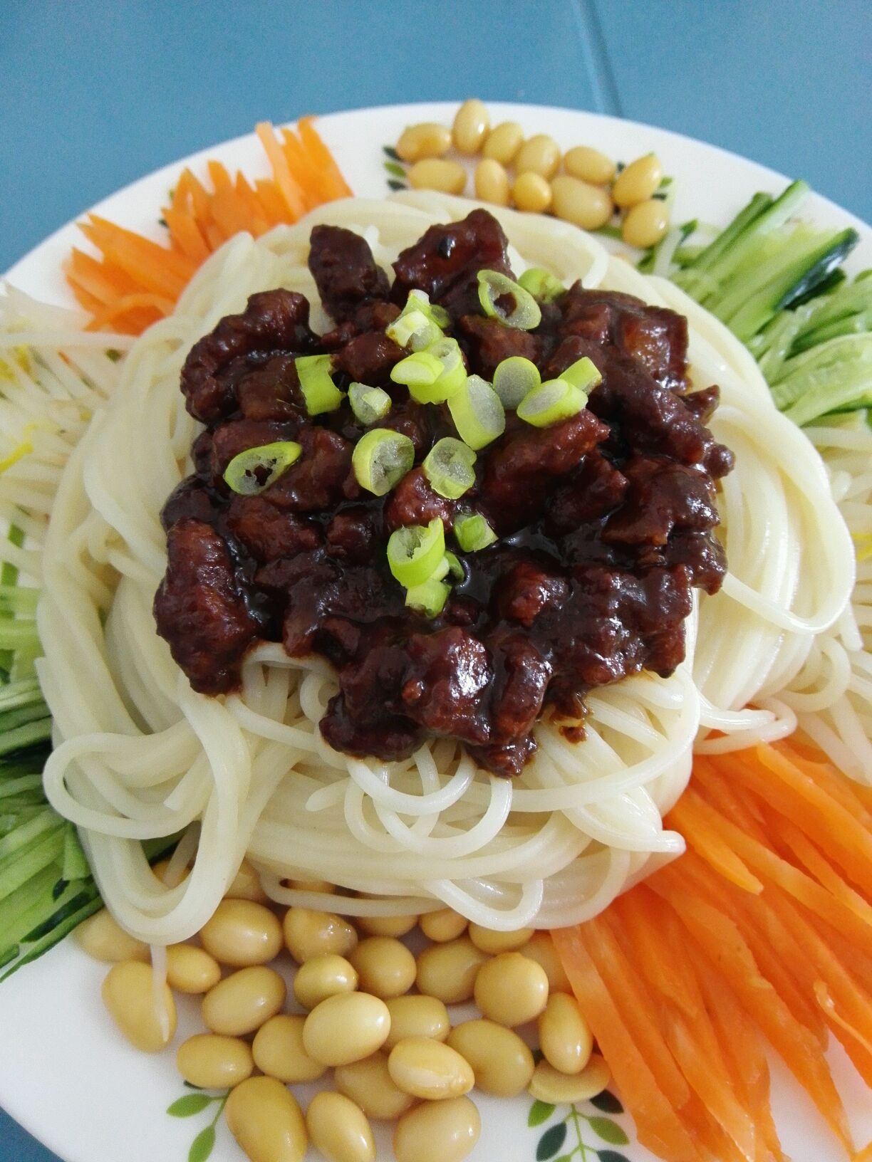 Old Beijing fried noodles with soy sauce