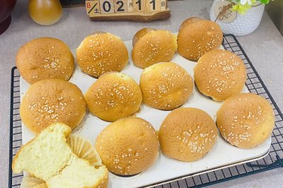 小米无水蛋糕—蓬松暄软，健康养生！
