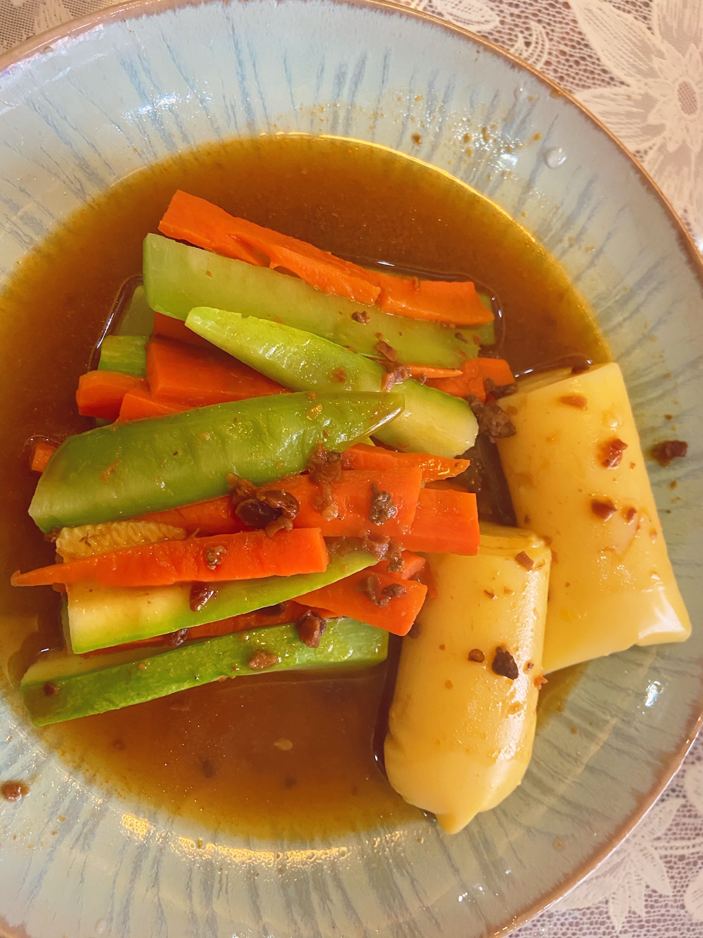 Lose weight and eat tricolor silk