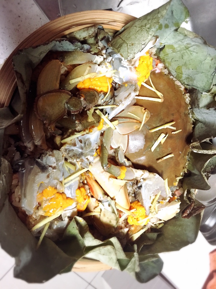 荷香红蟳饭的做法图解12