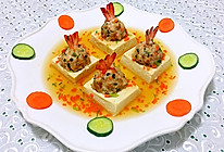 珍珠虾丸豆腐宝盒的做法