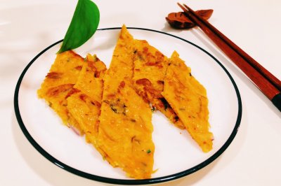 好吃简单的韩式泡菜饼