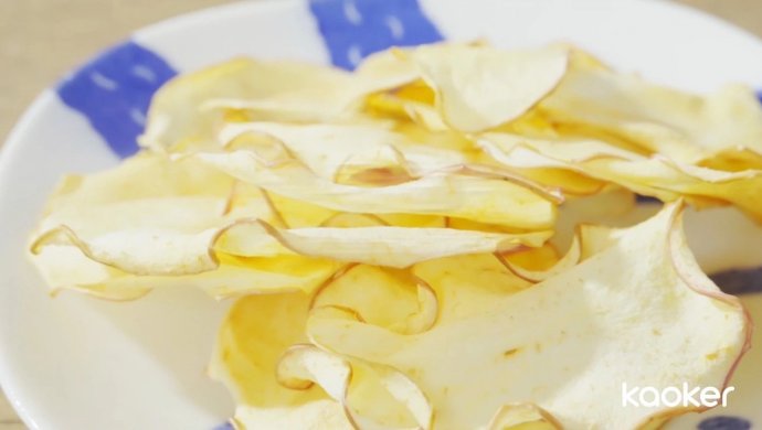 苹果脆片｜媲美薯片！一口脆爽，无油低糖超健康！