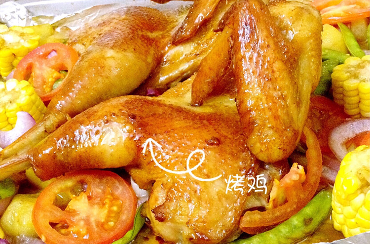 烤鸡（简单调料）的做法