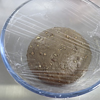 加水一拌一揉，零基础也能做的低脂黑麦乡村面包～的做法图解7