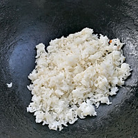 五彩蔬菜丁炒米饭的做法图解9