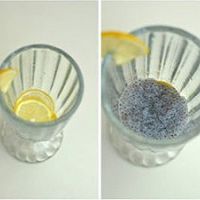 柠檬兰香子冻饮的做法图解2