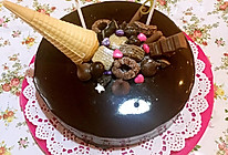 巧克力淋面蛋糕的做法