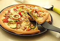 海鲜大狂欢披萨——家庭版（冷藏发酵）的做法
