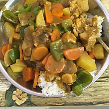 日式咖喱鸡肉饭