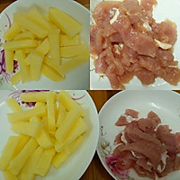 糖醋土豆排的做法图解1