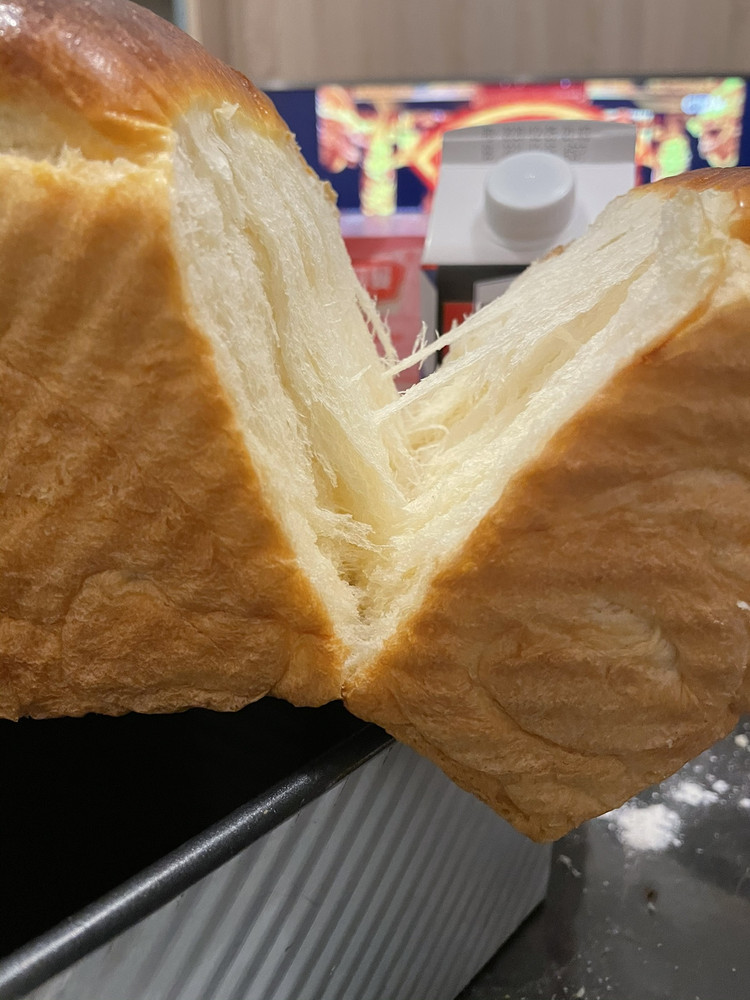 牛奶吐司的做法