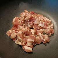 花菜炒五花肉的做法图解5