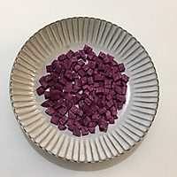 紫薯玛芬 #春季食材大比拼#的做法图解1