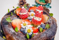 #健康甜蜜烘焙料理#莓果荷兰松饼｜免打发超简单的圣诞甜品的做法