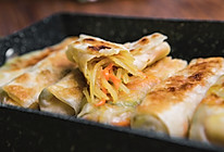 素锅贴的超简单做法，饺子皮就能做的做法