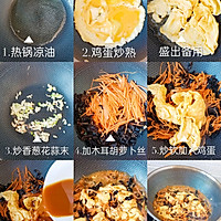 超级下饭菜❗鱼香鸡蛋❗的做法图解3