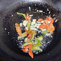 花菜炒肉的做法图解4