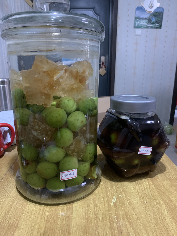 酸甜可口的青梅酒的做法