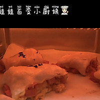 #美食视频挑战赛｜手抓饼变身记之【肉丝面包】的做法图解4