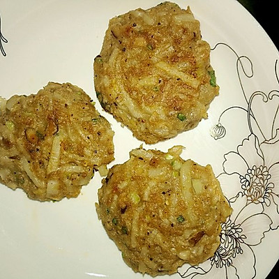 香菇藕饼