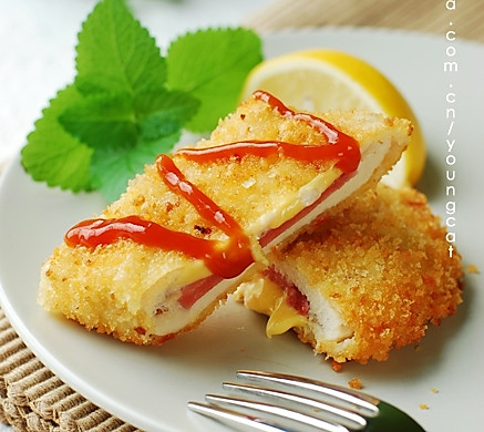 蓝带鸡排