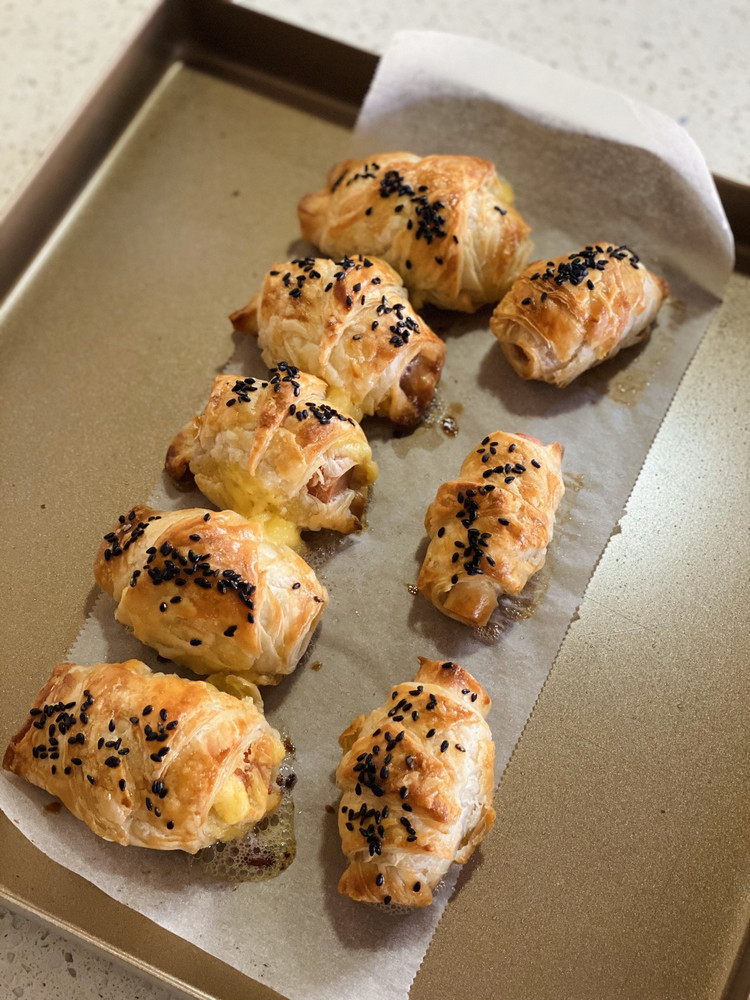 火腿酥饼的做法