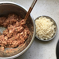 糯米莲藕肉丸子的做法图解2