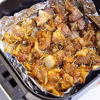 #带着美食出去浪#空气炸锅牙签羊肉的做法图解11