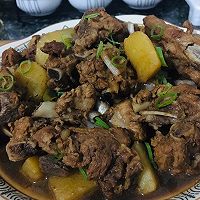 土豆炖排骨的做法图解5