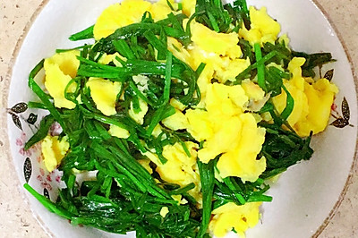 韭菜炒鸡蛋