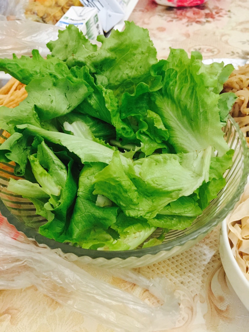 早餐之一：肉酱卷饼+八宝粥的做法图解4