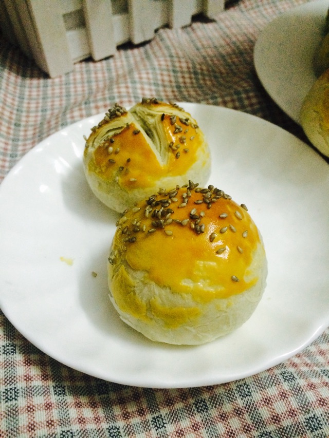 酥的掉渣-蛋黄酥的做法图解11