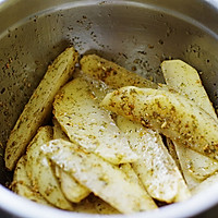 烤薯角（香草味）的做法图解2