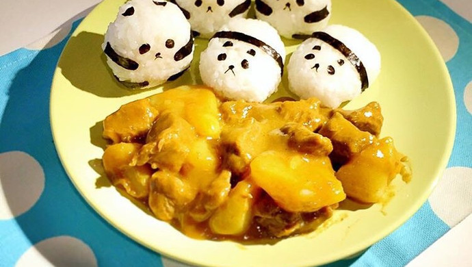 Panda吃翔-熊猫咖喱饭