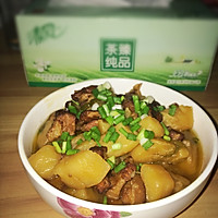 土豆红烧肉的做法图解7