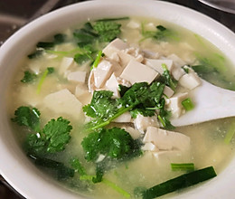 清淡豆腐汤的做法