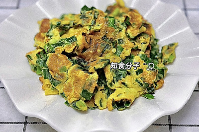 韭菜煎鸡蛋