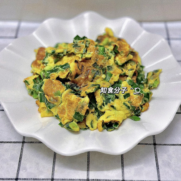 韭菜煎鸡蛋的做法